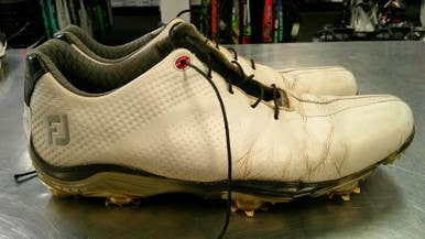 Used Foot Joy Mens Golf Shoes White Senior 12 11868-S000065457