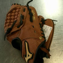 Used Mizuno POWER CLOSE BB/SB Glove RH Throw Brown 10" 11868-S000065514