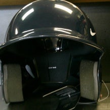 Used Nike TCF10 Batting Helmet No Mask Navy Blue LG 11868-S000065502