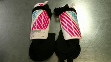 Used Adidas Soccer Shin Guards Youth White SM 11868-S000065489