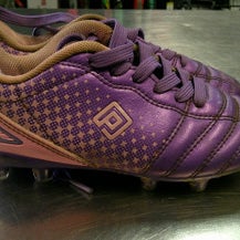 Used Lotto Soccer Cleats Purple Youth 12.0 11868-S000065481