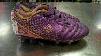Used Lotto Soccer Cleats Purple Youth 12.0 11868-S000065481