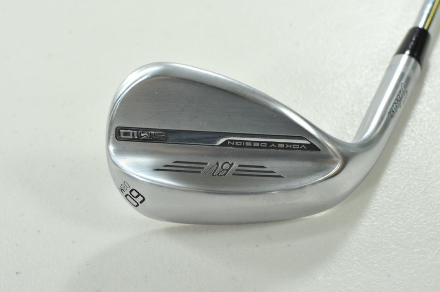 LEFT HANDED Titleist Vokey SM10 Tour Chrome 60*-08M Wedge Steel  # 202590