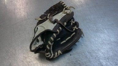 Used Mizuno FRANCHISE BB/SB Glove RH Throw Brown 11" 11339-S000194449