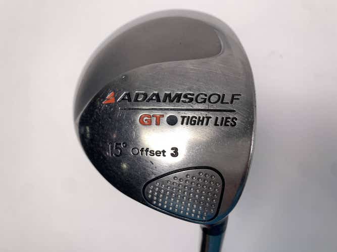 Adams Tight Lies GT Offset 3 Fairway Wood 15* GT Tight Lies Regular Mens RH