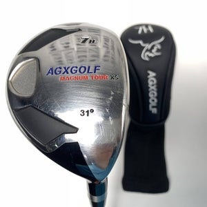 AGX Golf Magnum Tour XS 7 Hybrid 31* Regular Graphite Mens RH HC