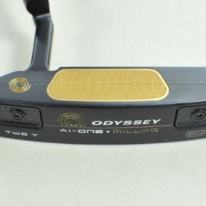 LEFT HANDED Odyssey Ai-ONE Milled Two T CH 35" Putter Steel  # 202593