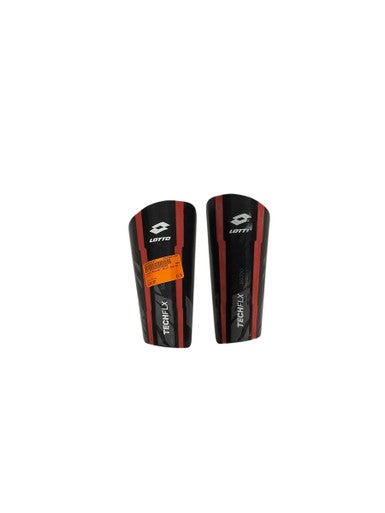 Used Lotto Soccer Shin Guards Junior Black SM 11847-S000029397