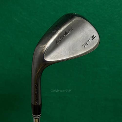 LH Cleveland RTZ Z-Alloy Mid Black 52-10 52 Gap Wedge DG Spinner TI Wedge Flex