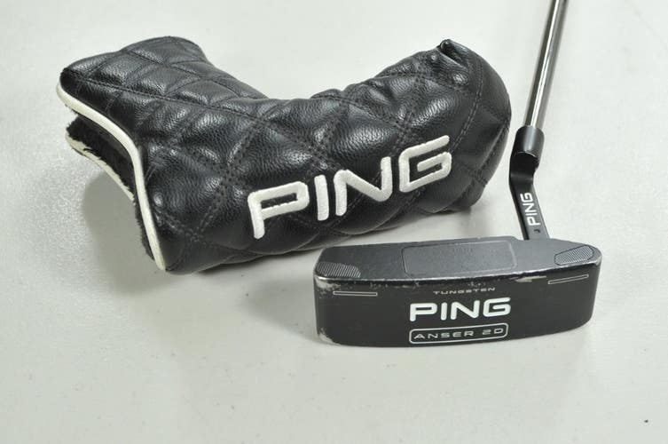 Ping Anser 2D 2023 34" Putter Black Dot Right Slight Arc Steel # 202568