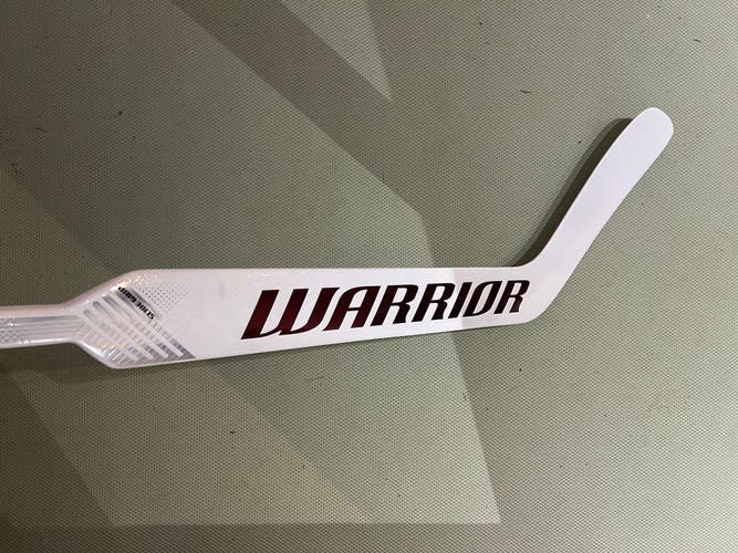 NHL Pro Stock Warrior RV4 RTL Regular Goalie Stick 25.5" Paddle Pro Stock (New)