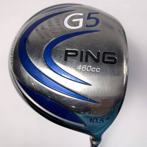 Ping G5 Driver 10.5* Grafalloy ProLaunch Blue 75g Stiff Graphite Mens RH