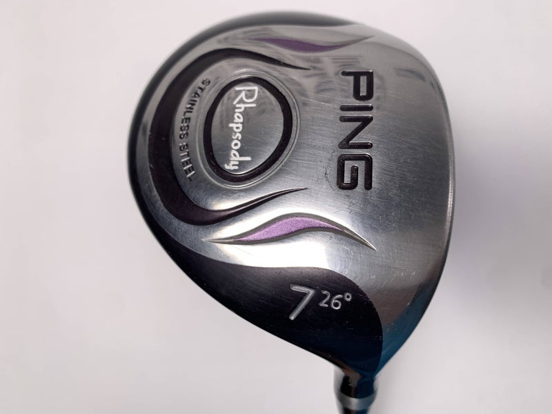 Ping Rhapsody 7 Fairway Wood 26* ULT 129 Ultra Light Ladies Graphite Womens RH
