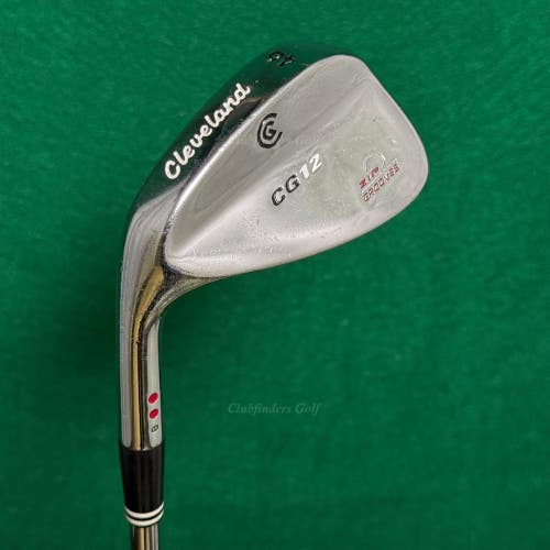 LH Cleveland CG12 Chrome 46-8 46 Pitching Wedge Dynamic Gold Steel Wedge Flex