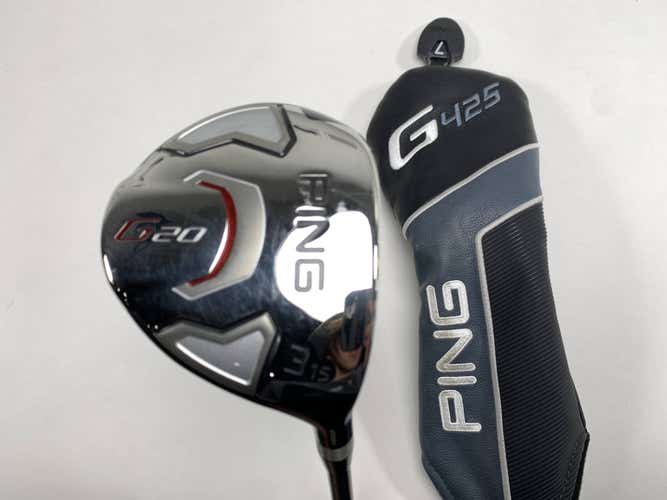 Ping G20 3 Fairway Wood 15* TFC169 F Tour Stiff Graphite Mens RH HC Midsize Grip