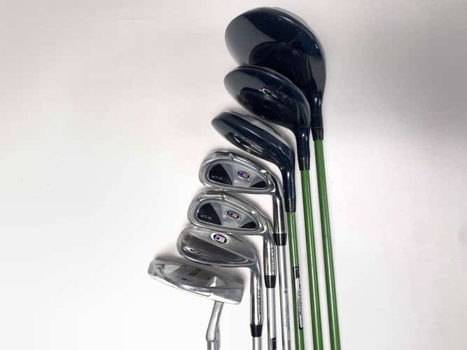 US Kids WT-15 Club Set Driver 3W 4H 6&8 SW Putter Ultralight 57" Youth RH