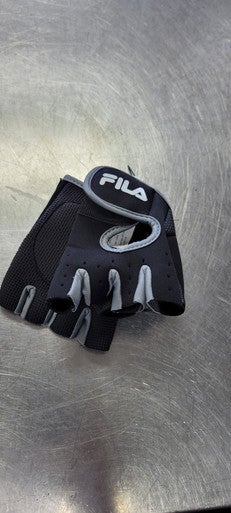 Used Fila Exercise Gloves Black MD 11497-S000152069
