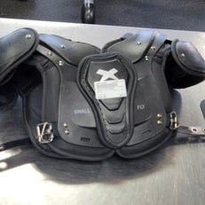 Used Xenith FLY SMALL FB Shoulder Pads Black SM 11497-S000152065