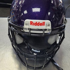 Used Riddell SPEED VICTOR FB Helmet Purple XL 11497-S000152068