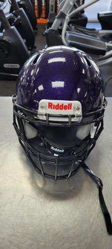 Used Riddell SPEED VICTOR FB Helmet Purple XL 11497-S000152068