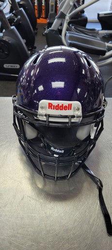 Used Riddell SPEED VICTOR FB Helmet Purple XL 11497-S000152068