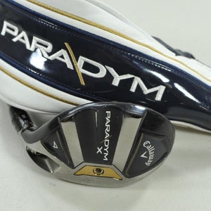 Callaway Paradym X 4-21* Hybrid Regular Flex Right HZRDUS 5.5 Graphite # 202570