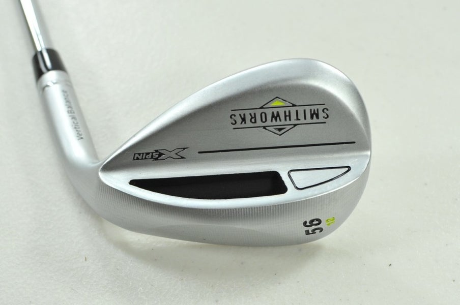 Smith Works Laser Milled X-Spin 56*-12 Wedge Right KBS Wedge Flex Steel # 202636