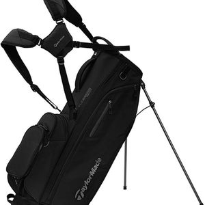 NEW 2024 TaylorMade Flextech Crossover Black 14 Way Stand/Carry Bag
