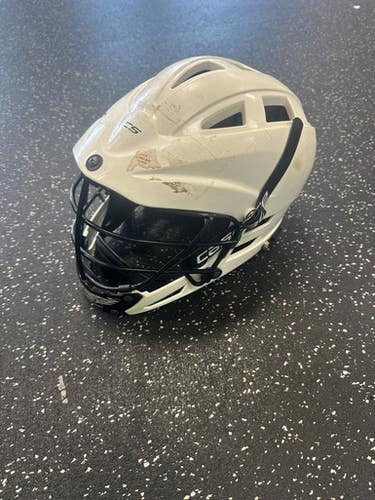 Used Cascade CASCADE CS Lacrosse Helmet White One Size 11849-S000031724
