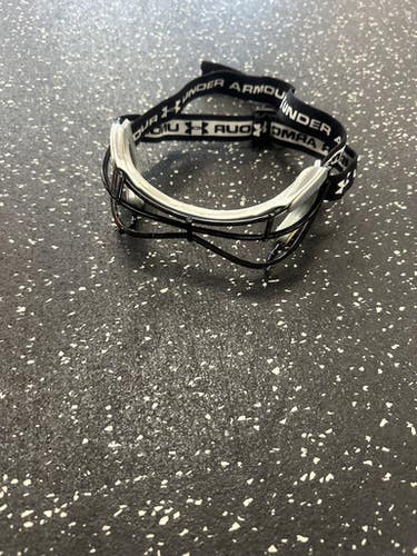 Used Under Armour WOMENS GOGGLES Lacrosse Facial Protect Grey Senior 11849-S000031718