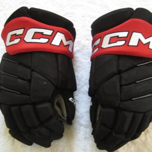 CCM JetSpeed FT1 14" Pro Stock Black with Red Cuff