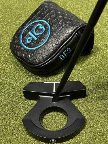 LAB Golf DF3 Center Shaft Putter LEFT Hand 35" Inch w/ Headcover LH MINT!