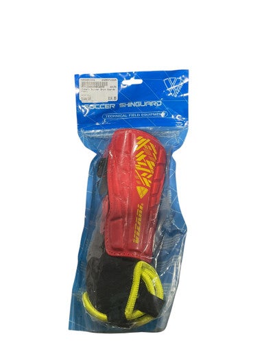 Used Vizari Soccer Shin Guards Junior Red SM 11834-S000040446