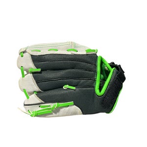 Used Easton BLK/GREEN GLOVE BB/SB Glove RH Throw Green 10" 11834-S000040445