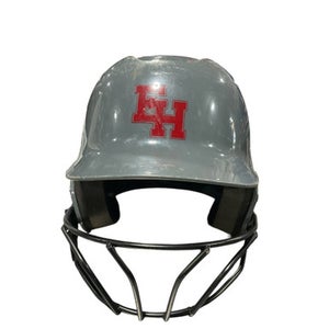 Used Evoshield EVOSHIELD GRY HELMET Batting Helmet w/Mask Grey One Size 11834-S000040396
