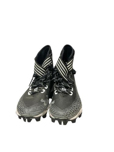 Used Under Armour Jr FB Cleats Black Junior 02.5 11834-S000040413
