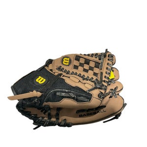 Used Wilson BASEBALL BB/SB Glove RH Throw Brown 10 3/4" 11834-S000040422