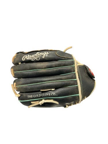 Used Rawlings FASTPITCH GLOVE BB/SB Glove RH Throw Black 11 1/2" 11834-S000040360