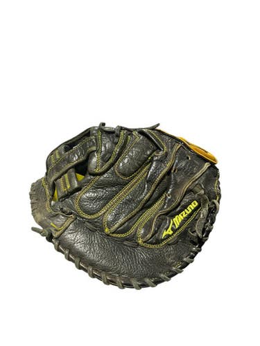 Used Mizuno BLACK CATCHER MIT BB/SB Catchers RH Throw Black 34" 11834-S000040353
