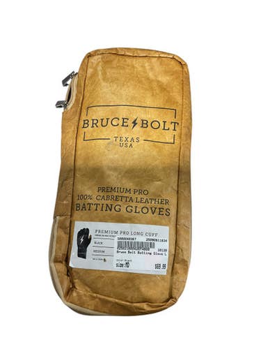 Used BB/SB Batting Gloves Black MD 11834-S000040367