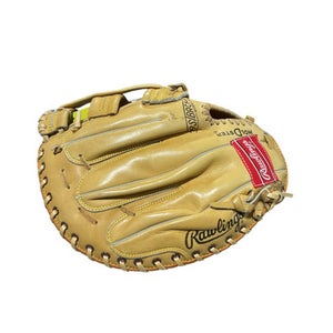 Used Rawlings 1ST BASE MITT BB/SB First Base RH Throw Brown 13" 11834-S000040357