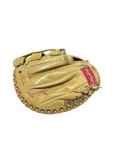 Used Rawlings 1ST BASE MITT BB/SB First Base RH Throw Brown 13" 11834-S000040357
