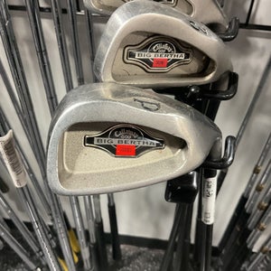 Used Callaway BIG BERTHA IRON SET Mens Iron Set RH 3I-PW 11834-S000040372