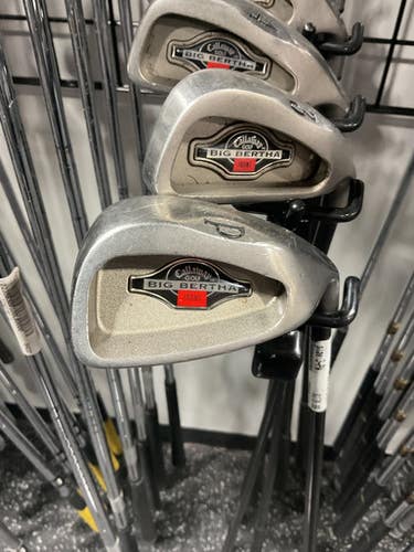 Used Callaway BIG BERTHA IRON SET Mens Iron Set RH 3I-PW 11834-S000040372