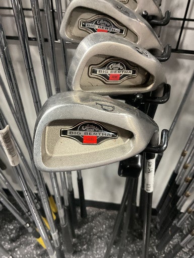 Used Callaway BIG BERTHA IRON SET Mens Iron Set RH 3I-PW 11834-S000040372