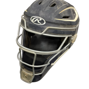 Used Rawlings CHVEL2-JR-REVA Catchers Helmet w/Mask Black S/M 11613-S000167991