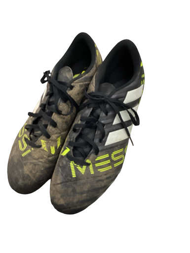 Used Adidas NEMESIS Soccer Cleats Black Senior 9.5 11613-S000167989