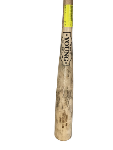 Used YOUNG YBC SCOUT TEAM BB/SB Wood Bat 31" 11613-S000167952