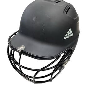Used Adidas INCITE Batting Helmet w/Mask Black Fits all 11613-S000167932