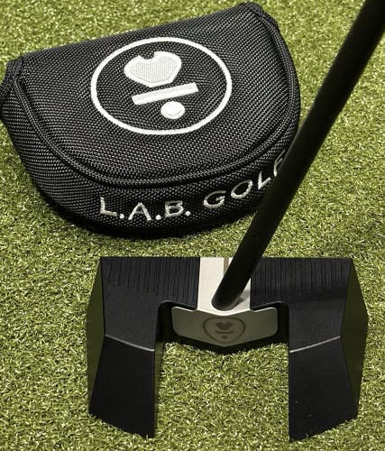 LAB Golf MAZZ 1 MAX Center Shaft Putter LEFT Hand 34" Inch LH w/ Headcover